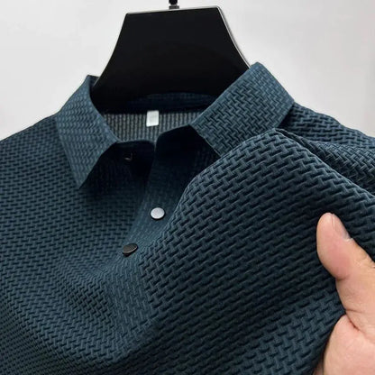 Men's Ice Silk Mesh Polo Shirt My Shop Saver