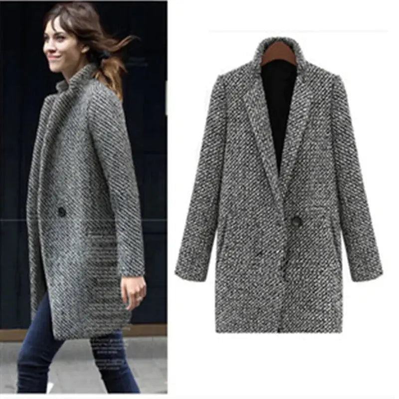 european houndstooth wool coat my shop saver