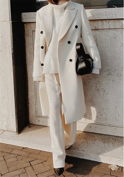 Two-Tone Wool Coat My Shop Saver