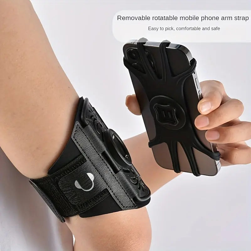 360° rotating armband phone holder my shop saver