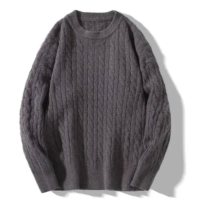 Thick Knit Round Neck Sweater My Shop Saver