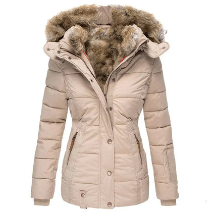 Winter Puffer Jacket with Faux Fur My Shop Saver