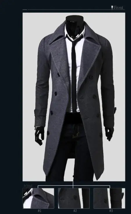 men's long trench coat my shop saver