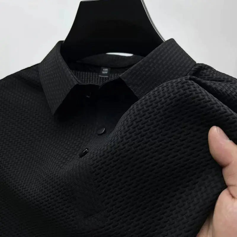 men's ice silk mesh polo shirt my shop saver