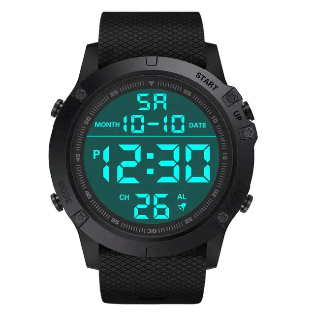 Waterproof Digital Sports Watch Military Tactical LED Backlight Wristwatch Men My Shop Saver