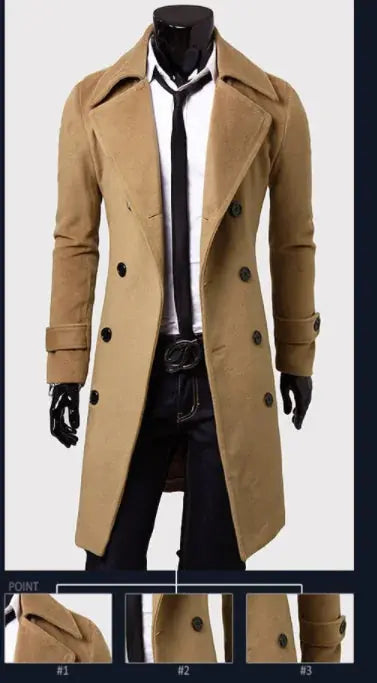 men's long trench coat my shop saver