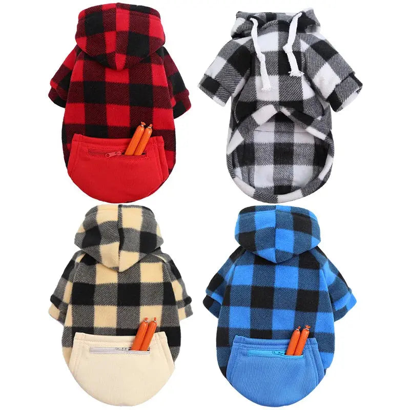 reversible plaid dog winter coat my shop saver