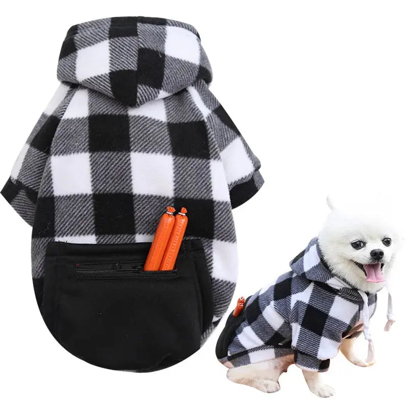 reversible plaid dog winter coat my shop saver