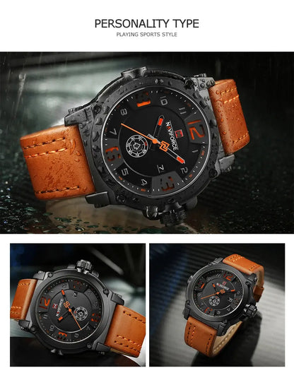 NAVIFORCE Men's Luxury Quartz Sports Watch My Shop Saver