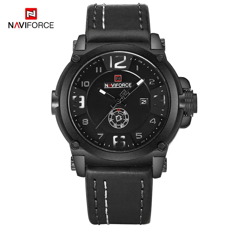 naviforce men's luxury quartz sports watch my shop saver