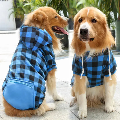 Reversible Plaid Dog Winter Coat My Shop Saver