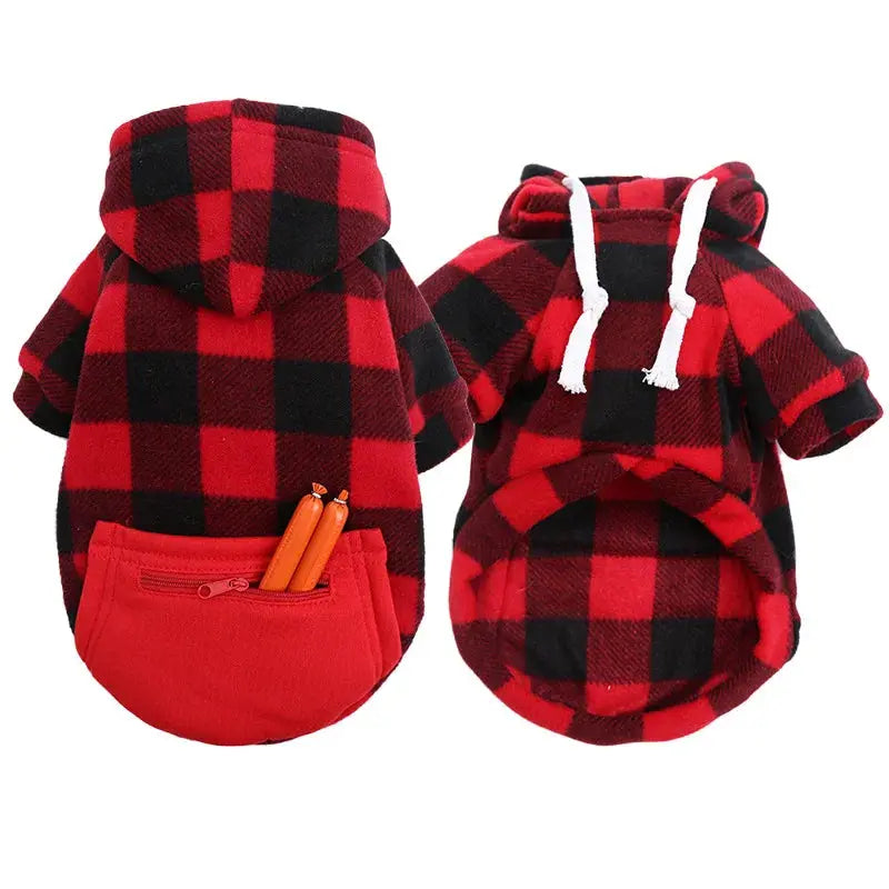 reversible plaid dog winter coat my shop saver