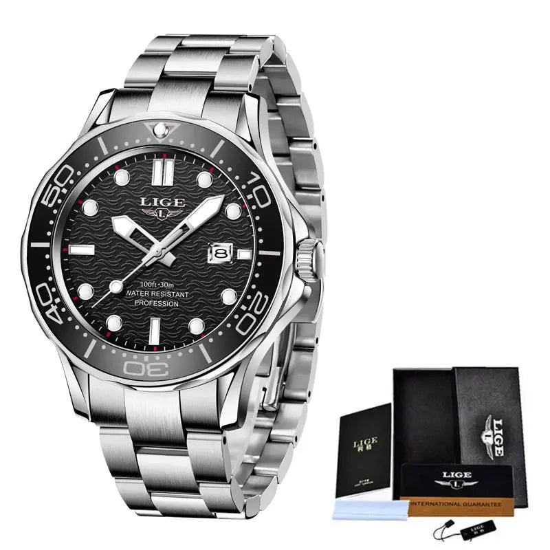 lige luxury dive watch for men my shop saver