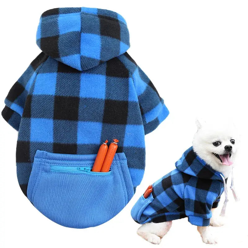 reversible plaid dog winter coat my shop saver