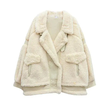 Plush Fur Women's All-Match Outerwear My Shop Saver