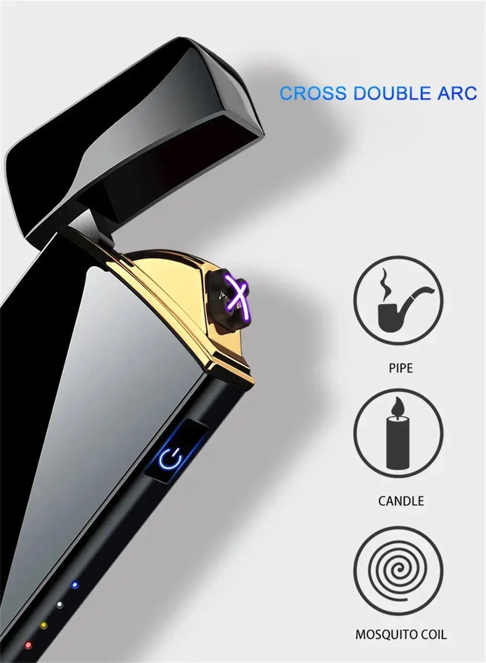 usb rechargeable windproof plasma lighter my shop saver