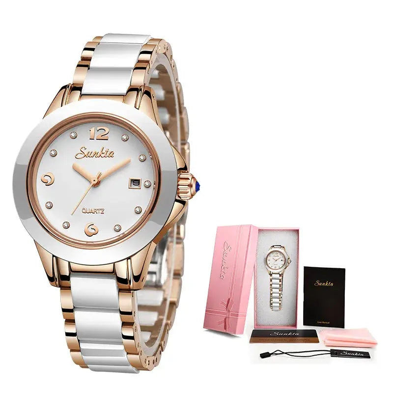 lige women’s fashion ceramic watch my shop saver