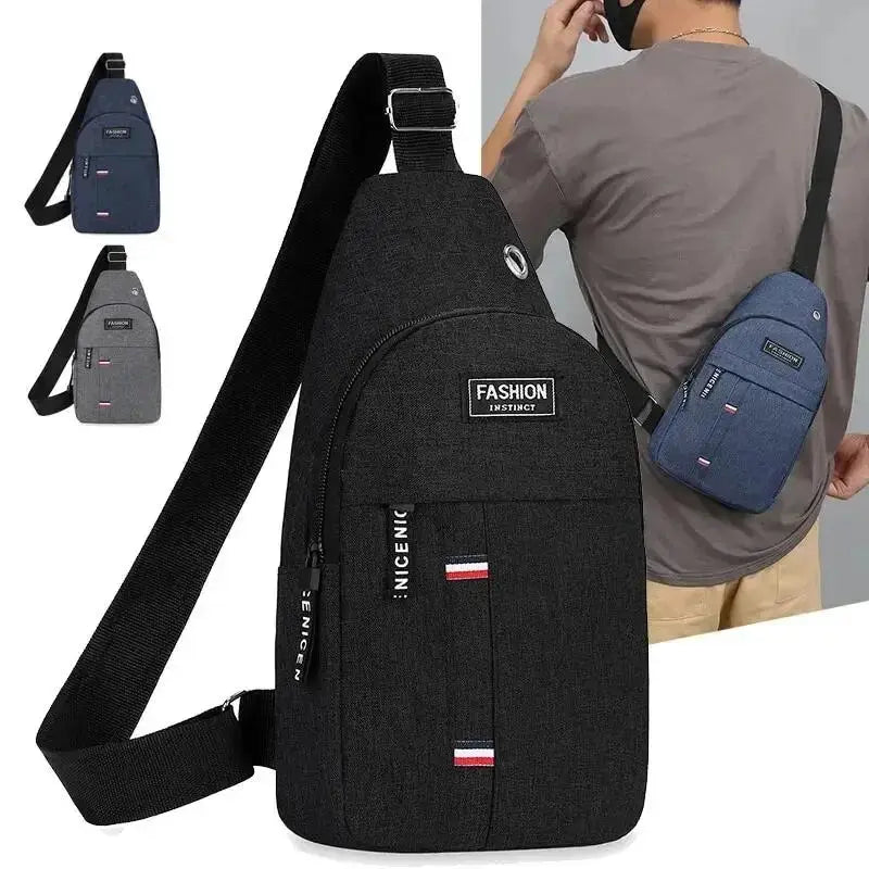 men’s shoulder chest bag my shop saver