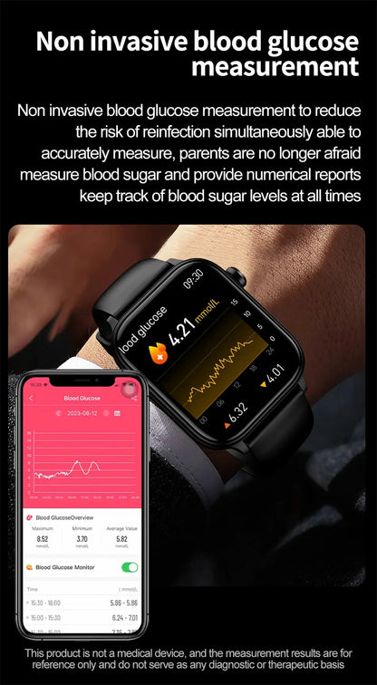 Medical Grade Smart Watch - 1.96" My Shop Saver