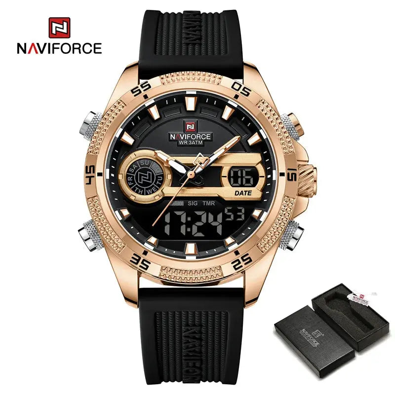 naviforce military sports watch my shop saver