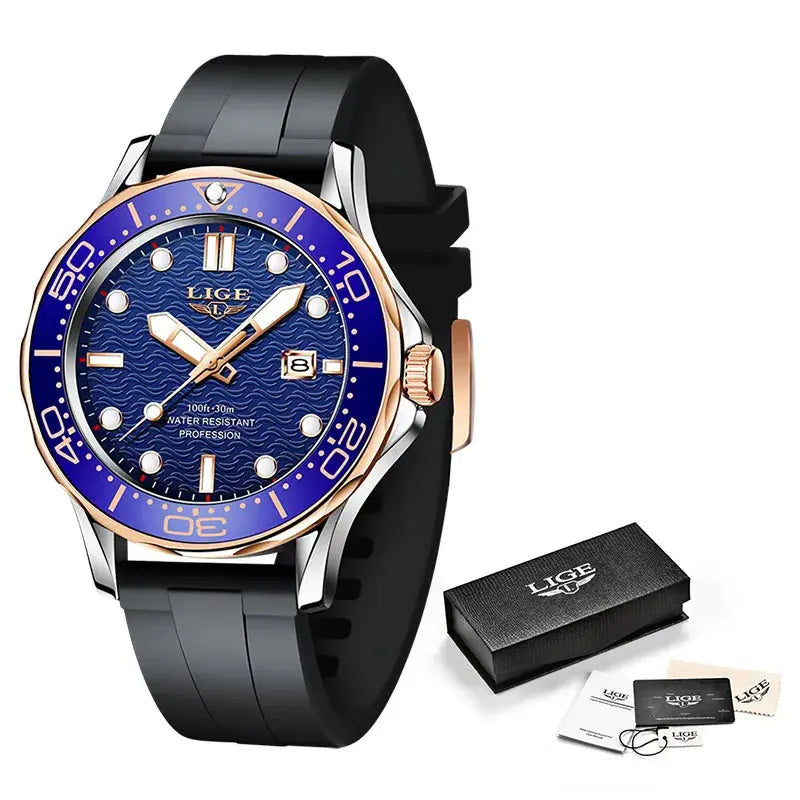 lige luxury dive watch for men my shop saver