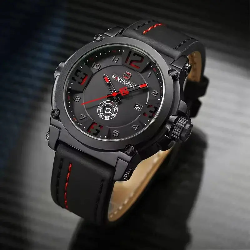 naviforce men's luxury quartz sports watch my shop saver