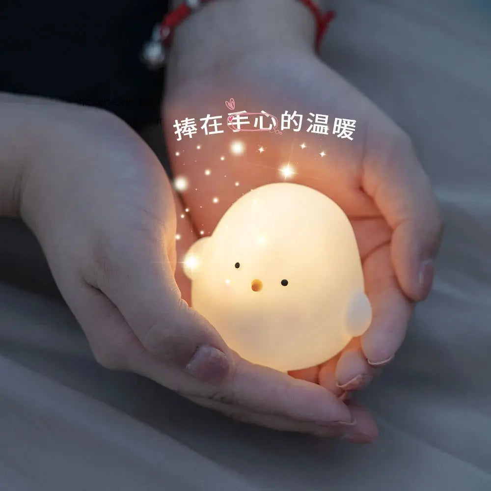 soft small chicken night light my shop saver