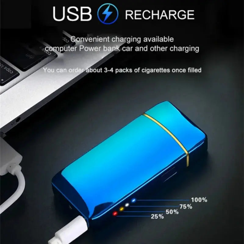 usb rechargeable windproof plasma lighter my shop saver