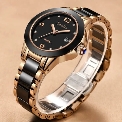 LIGE Women’s Fashion Ceramic Watch My Shop Saver