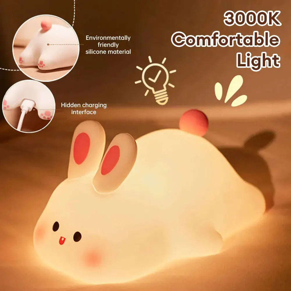 silicone touch sensor rechargeable night lamp my shop saver