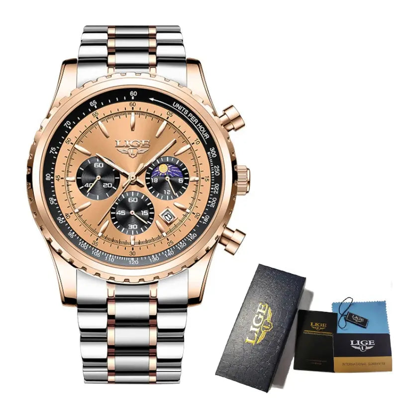 lige men's luxury watch my shop saver