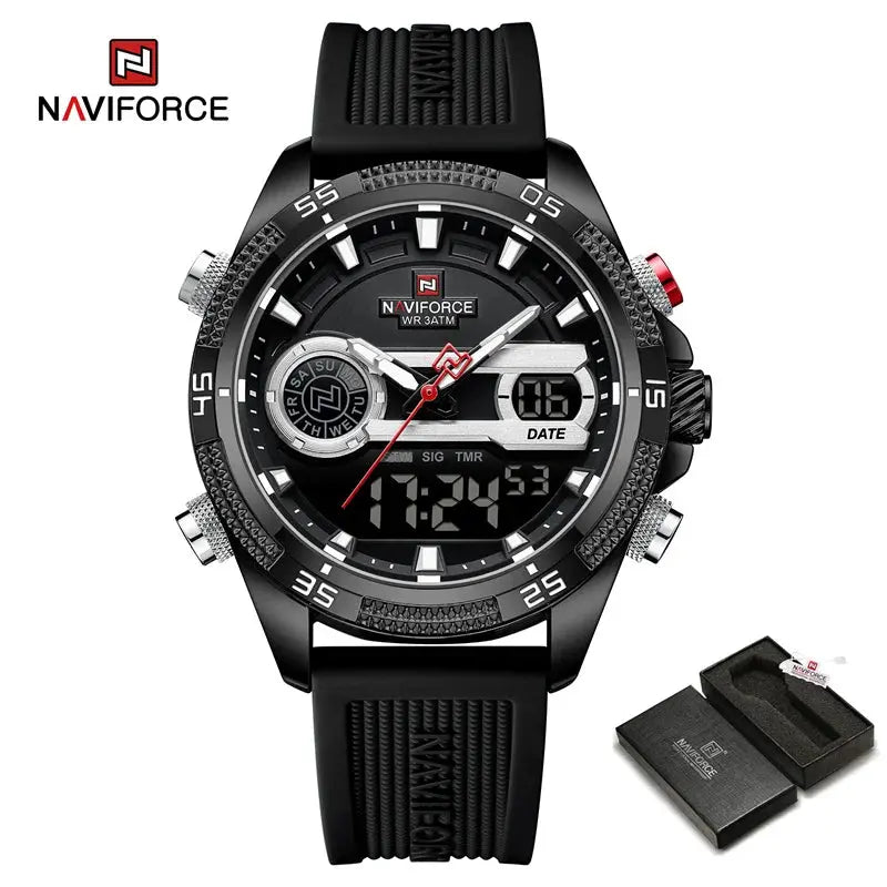 naviforce military sports watch my shop saver