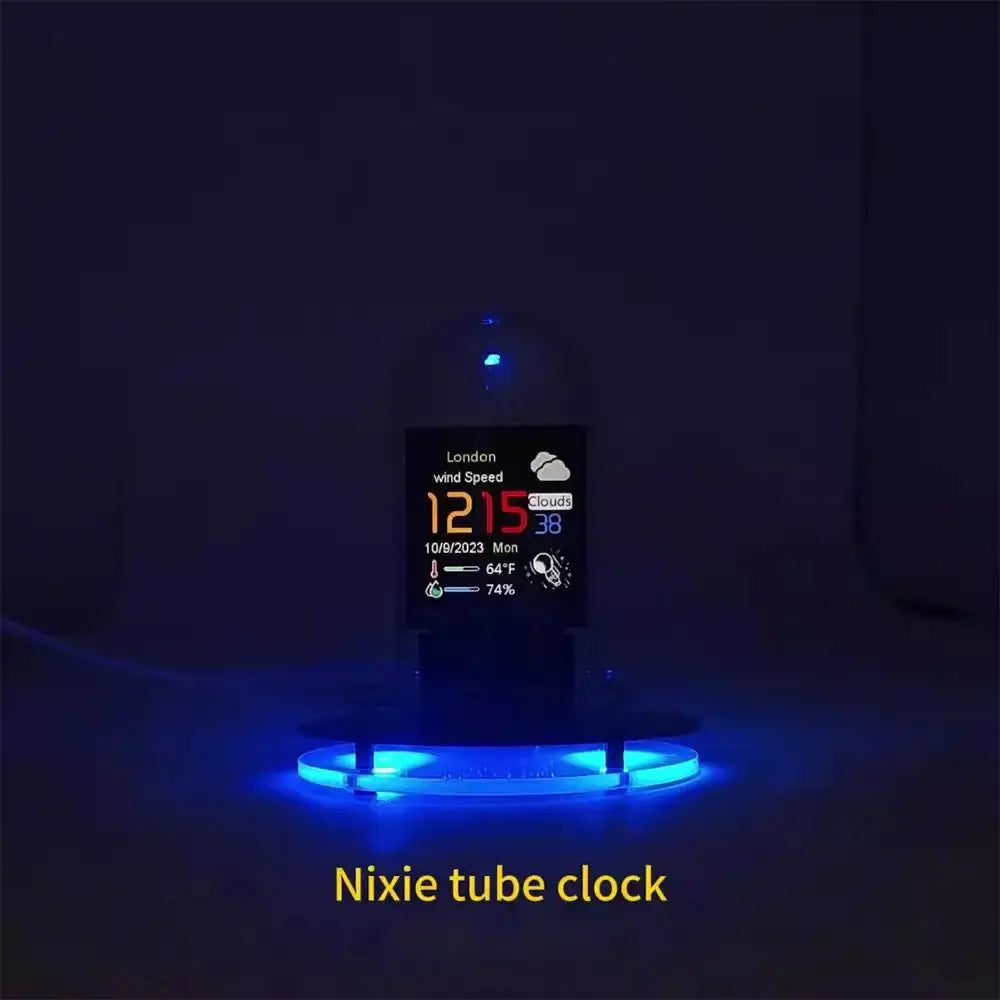 smart wi-fi nixie tube digital decor my shop saver