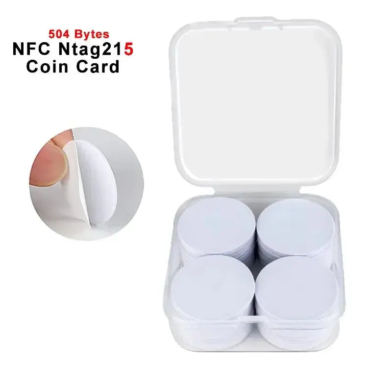 nfc ntag215 adhesive tags my shop saver