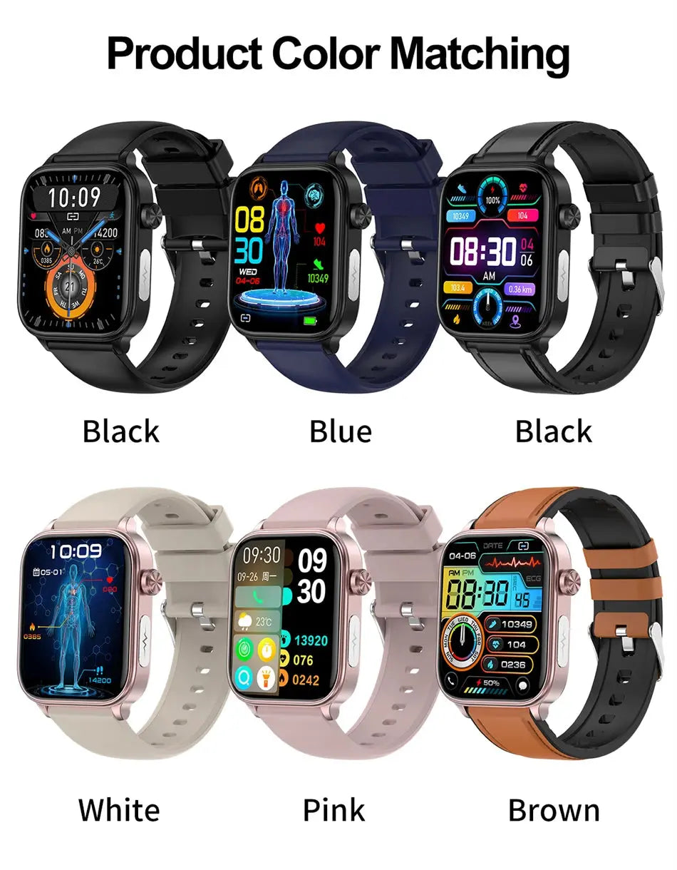 medical grade smart watch - 1.96" my shop saver