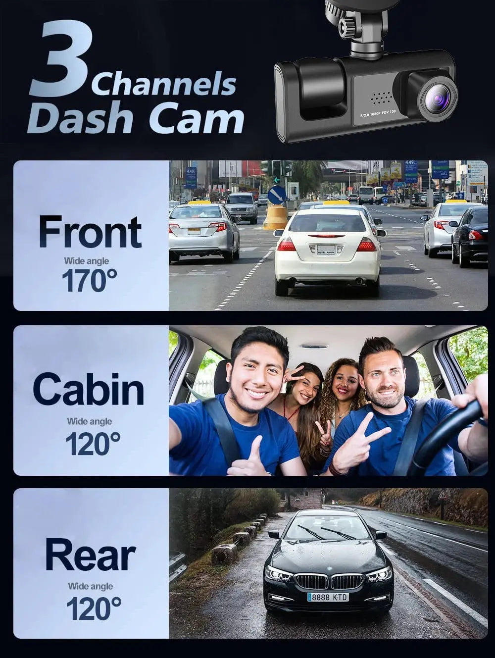 wifi dash camera – 3-way hd car dvr my shop saver