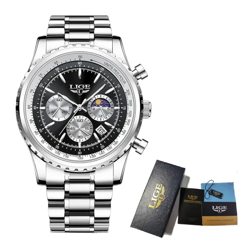 lige men's luxury watch my shop saver