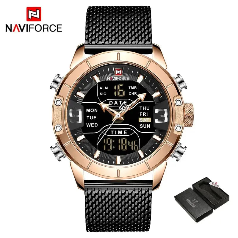 naviforce luxury quartz sports watch my shop saver