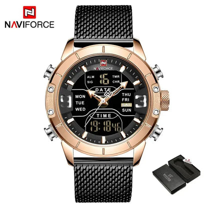 NAVIFORCE Luxury Quartz Sports Watch My Shop Saver