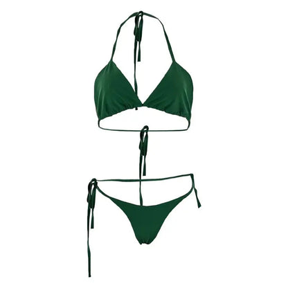 3-Piece Mesh Bikini Set with Cover-Up Di Supremo