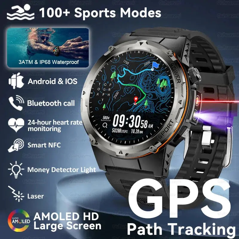 new military sport smartwatch my shop saver