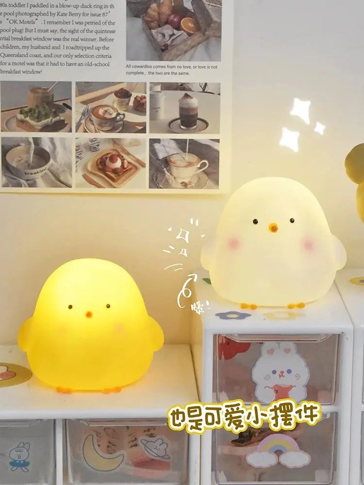 soft small chicken night light my shop saver