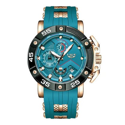 LIGE Men's Luxury Watch My Shop Saver