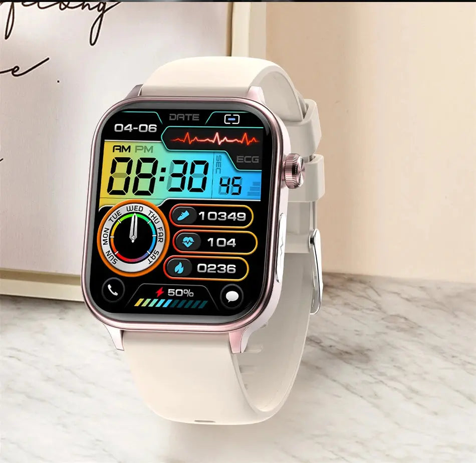 medical grade smart watch - 1.96" my shop saver