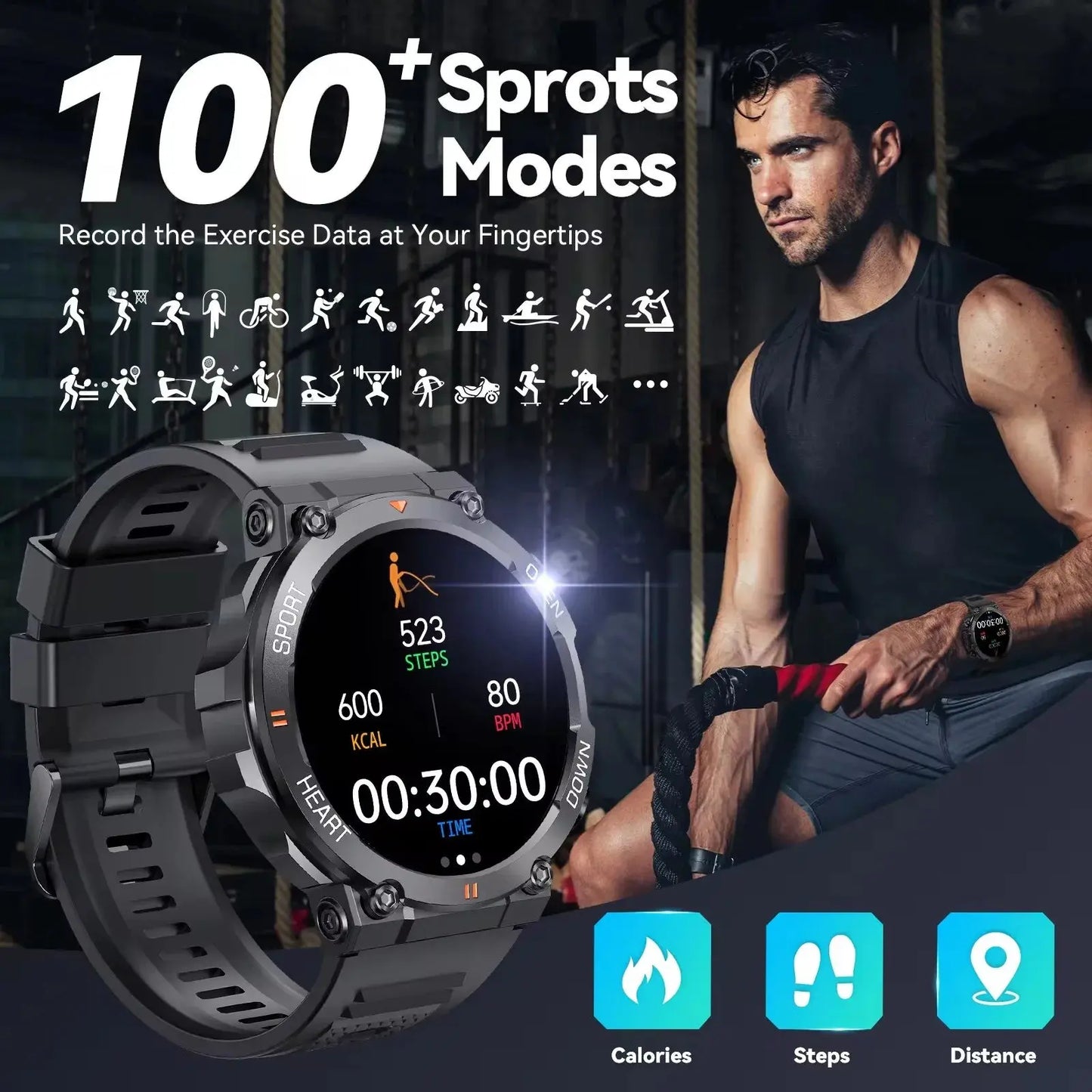 sports bluetooth call smartwatch my shop saver