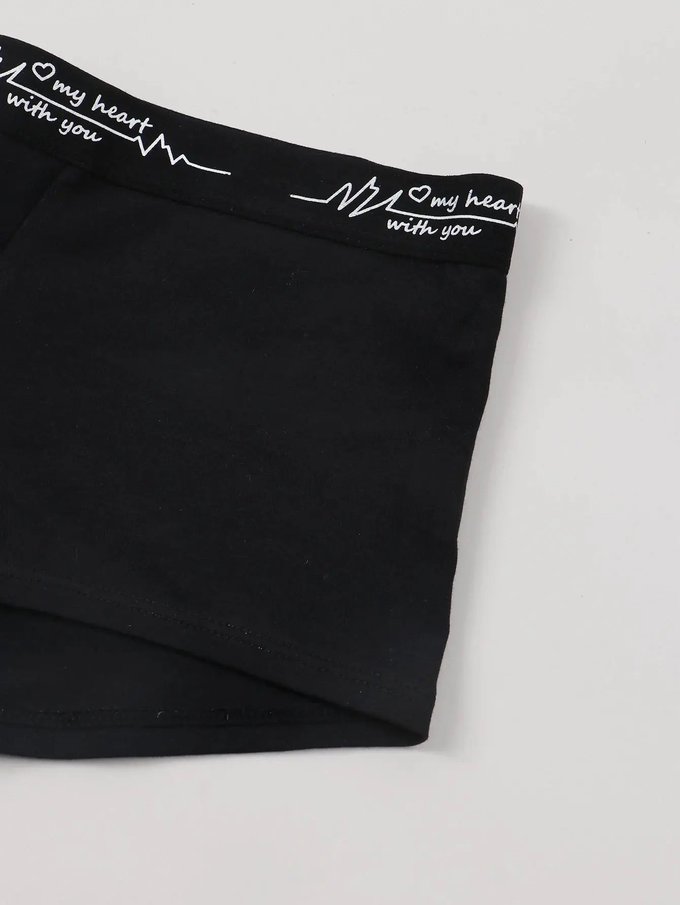 'i love my husband' print underwear shorts my shop saver