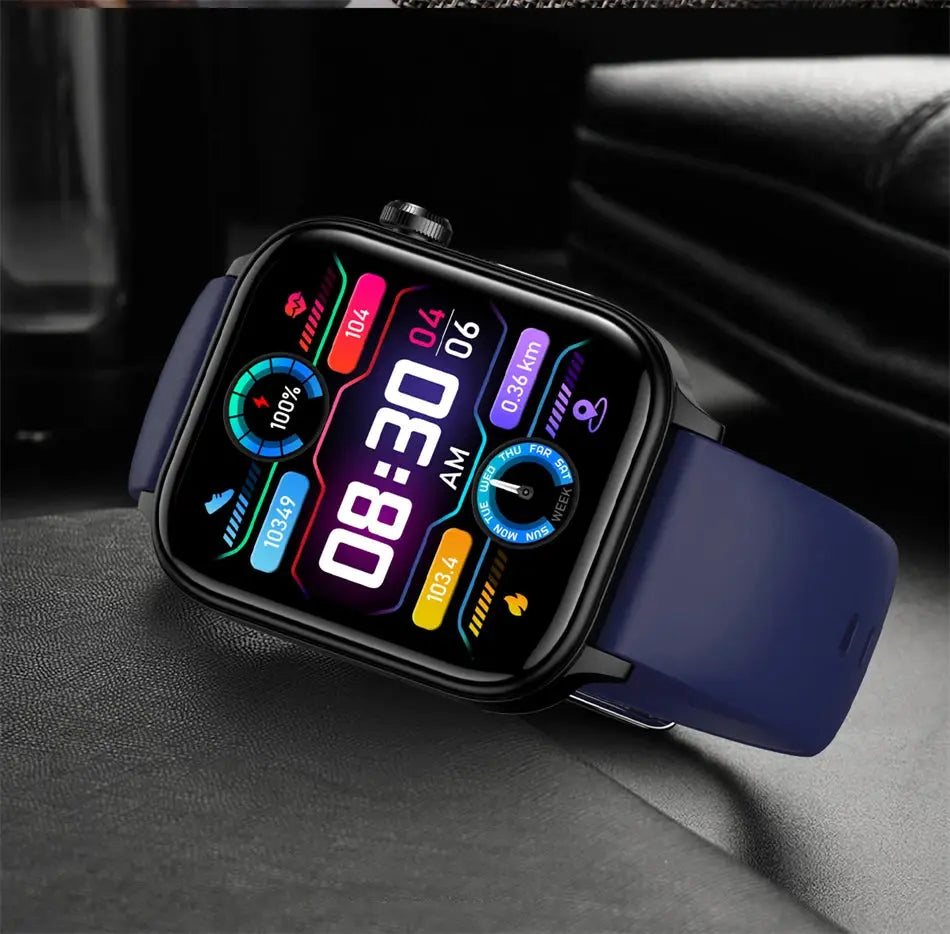 medical grade smart watch - 1.96" my shop saver