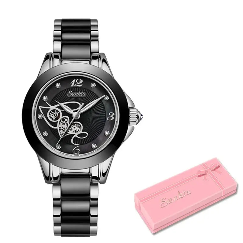 lige women’s fashion ceramic watch my shop saver