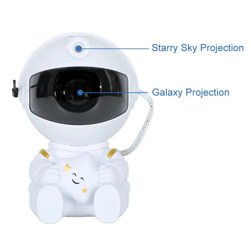 galaxy star projector astronaut night light my shop saver