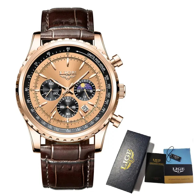 lige men's luxury watch my shop saver